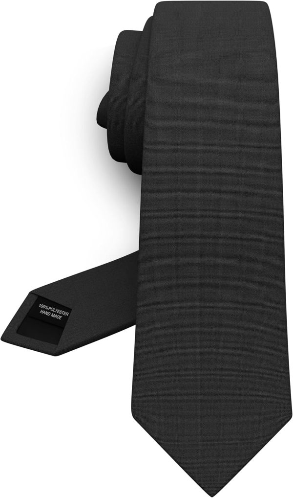 Men's Gabardine Matt Neckties Solid Color for Tuxedo Classic Design, by Bow Tie Hosue